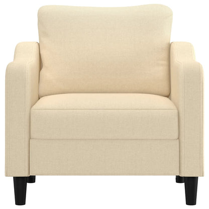 Poltrona 60 cm tecido cor creme