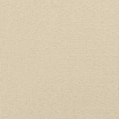 Sofá de 2 lugares tecido 140 cm cor creme