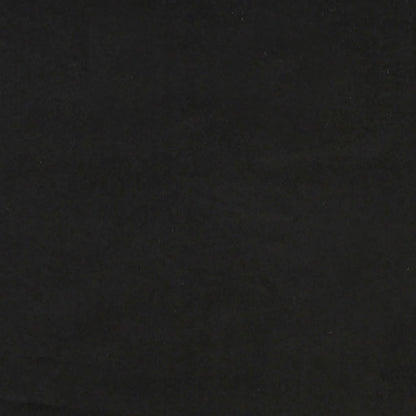 2-seater velvet sofa 120 cm black