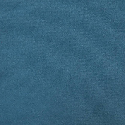 Sofá de 2 lugares veludo 140 cm azul