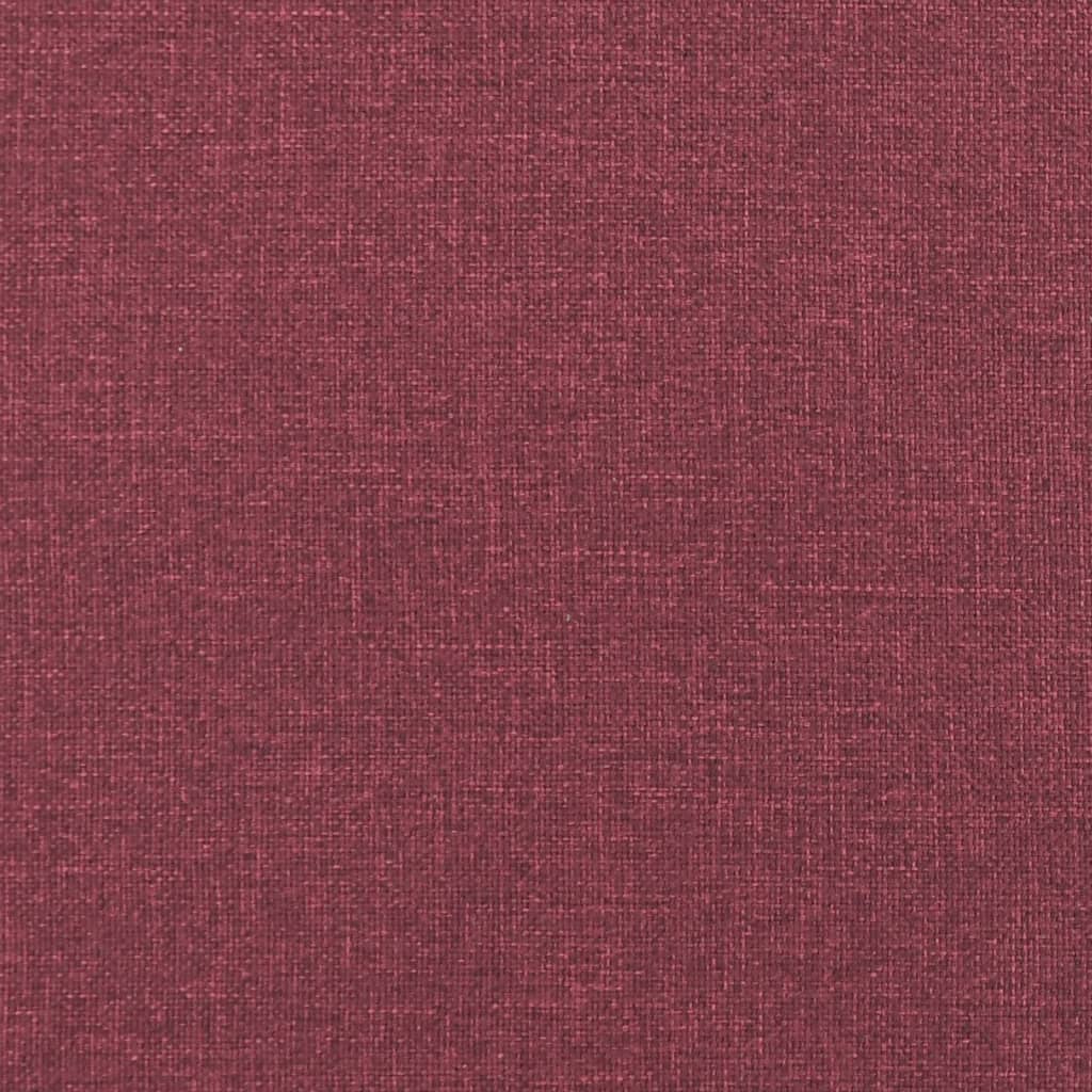 Poltrona 60 cm tecido vermelho tinto