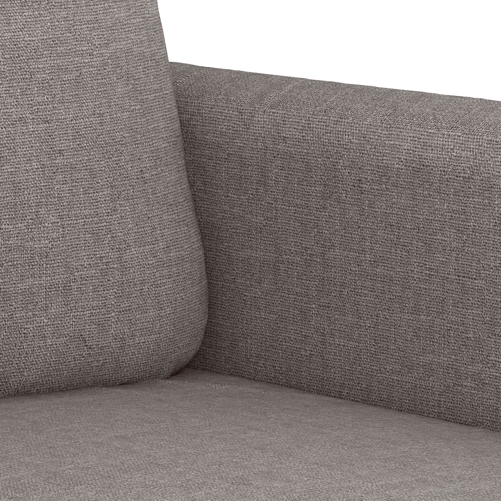 60 cm grey-brown fabric armchair