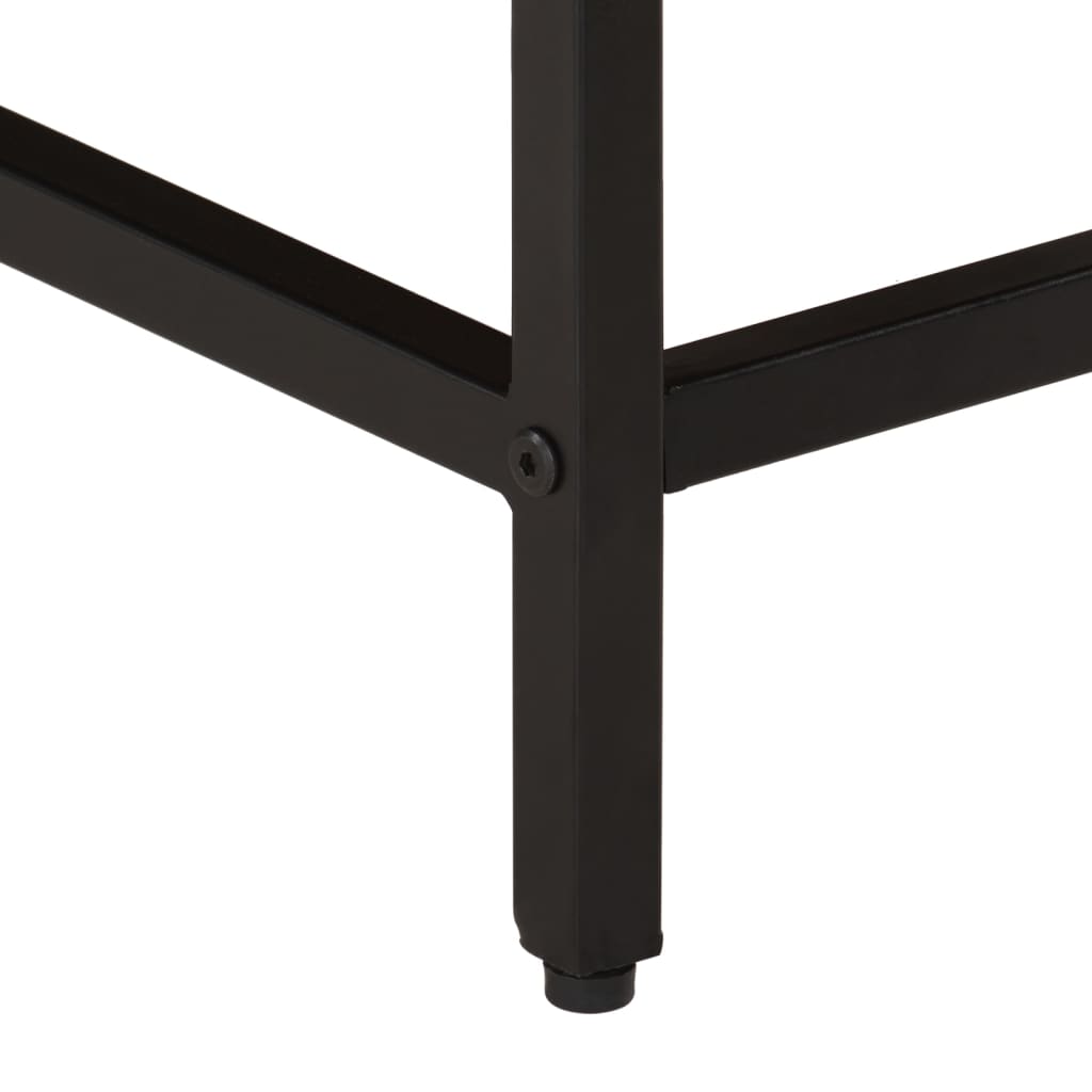 Bedside table 40x40x45 cm solid mango wood