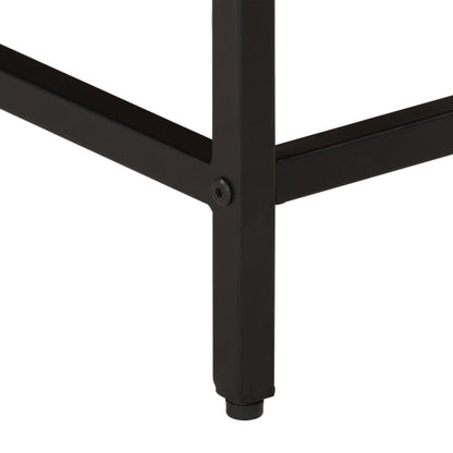 Bedside table 40x40x45 cm solid mango wood
