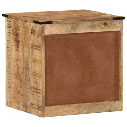Bedside table 45x40x45 cm solid mango wood