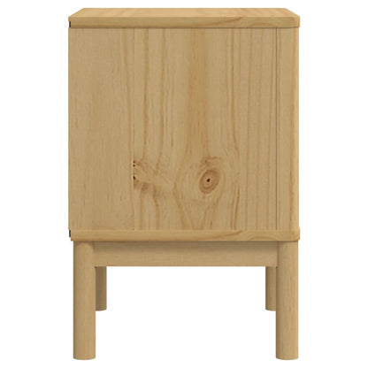 Bedside table 45x39x57 cm solid pine honey brown