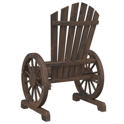 Adirondack garden chair in solid fir wood