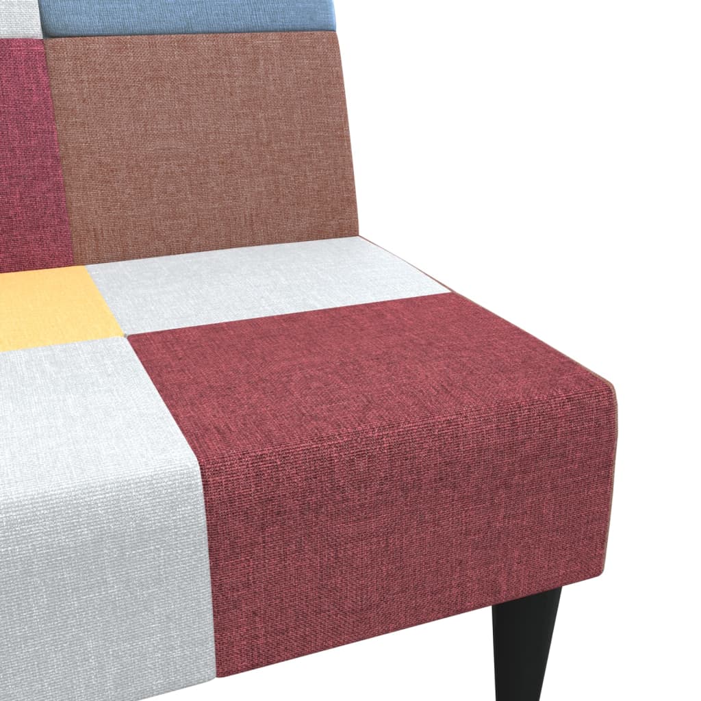 Sofá-cama de 2 lugares tecido