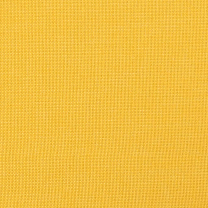 Sofá-cama 2 lugares com duas almofadas tecido amarelo