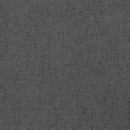 2-seater sofa bed in dark grey fabric