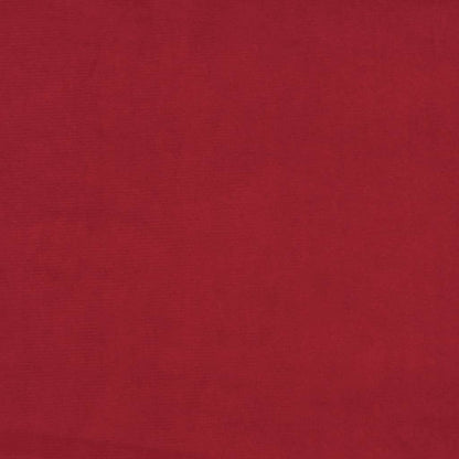 Sofá-cama de 2 lugares veludo vermelho tinto