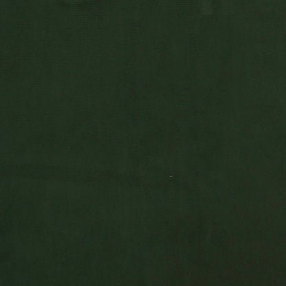 2-seater sofa bed with two dark green velvet cushions