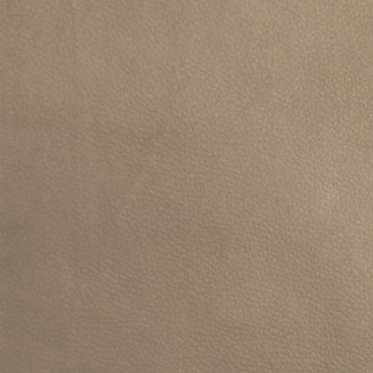 2-seater sofa bed in faux leather cappuccino