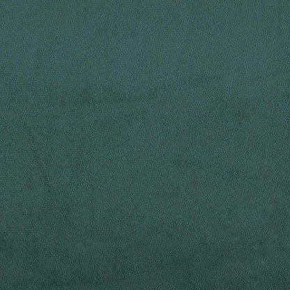 Dark green velvet 2-seater sofa