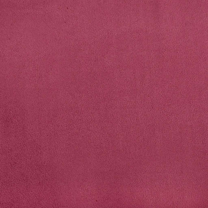 3 seater sofa in red velvet