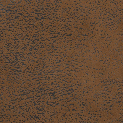 Brown faux suede armchair