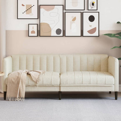 2 seater linen sofa