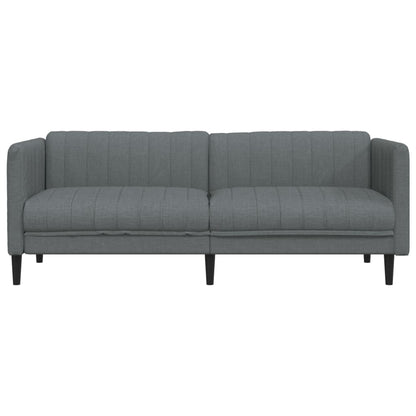 3-seater sofa in dark grey fabric