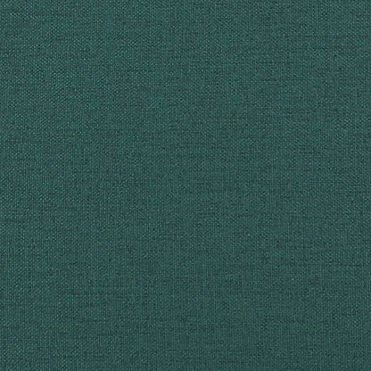3-seater sofa in dark green fabric