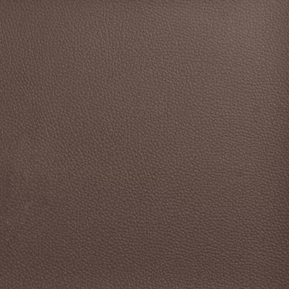 Sofá chesterfield 2 lugares couro artificial castanho
