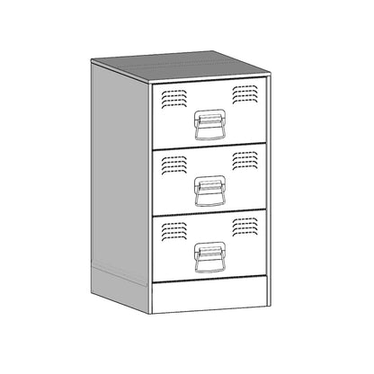Mesa de cabeceira 34,5x39x62 cm aço preto