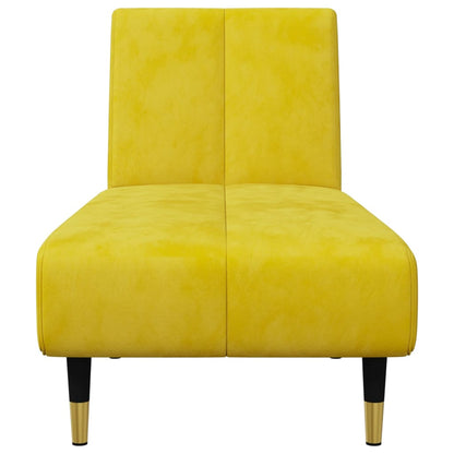 2 pcs conjunto de sofás veludo amarelo