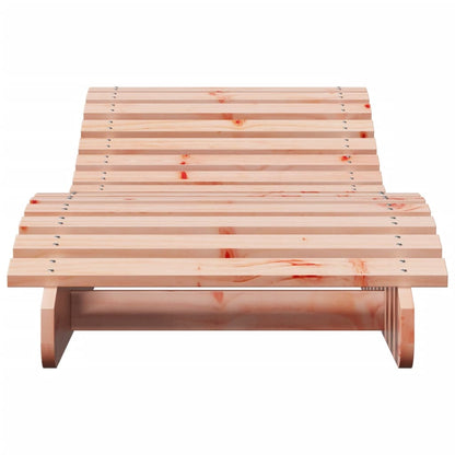 Sun lounger 205x60x31.5 cm solid douglas wood