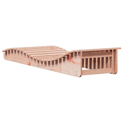 Sun lounger 205x60x31.5 cm solid douglas wood