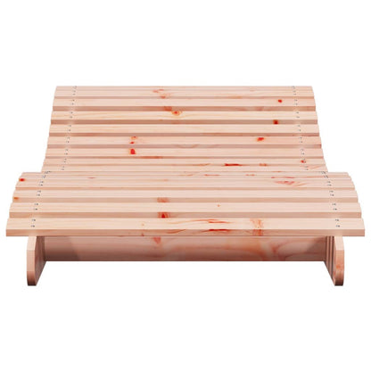Sun lounger 205x80x31.5 cm solid douglas wood