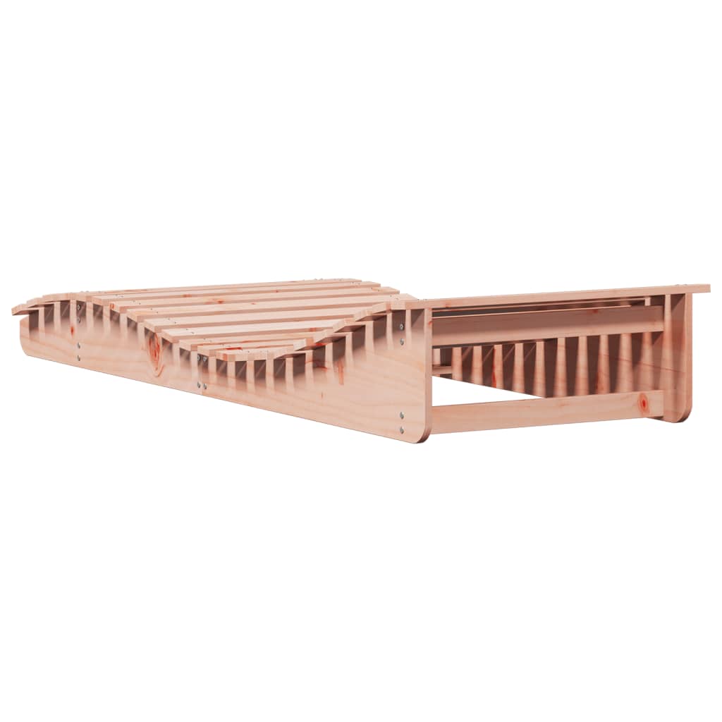 Sun lounger 205x80x31.5 cm solid douglas wood