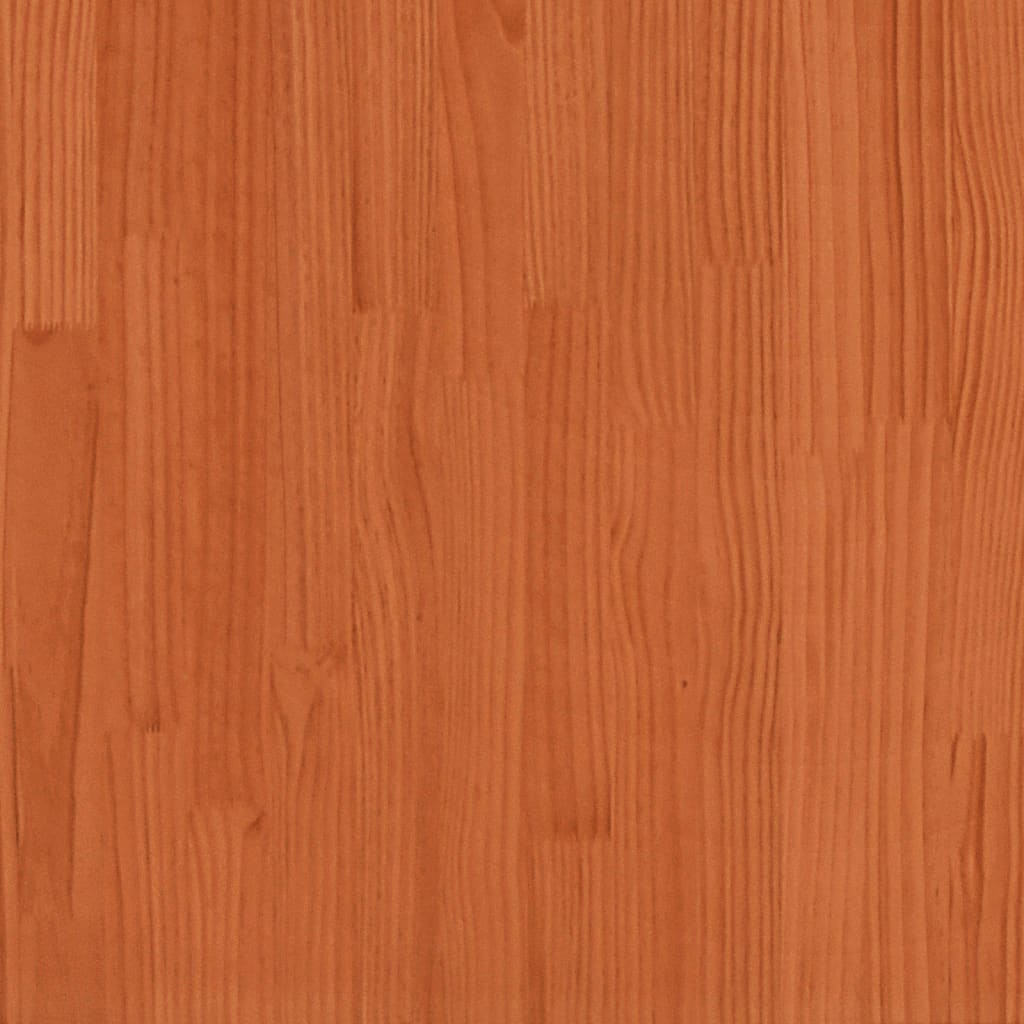 Sun lounger 205x60x31.5 cm solid pine honey brown