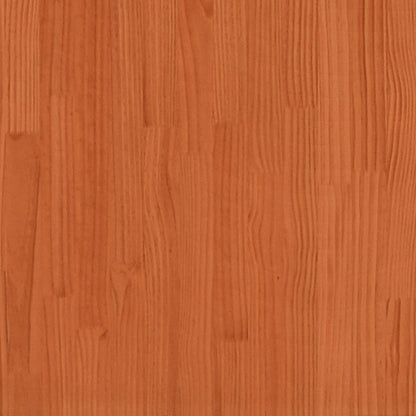 Sun lounger 205x60x31.5 cm solid pine honey brown