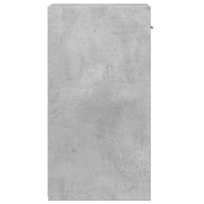 Mesas de cabeceira 2 pcs derivados de madeira cinzento cimento