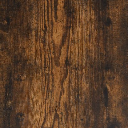 Mesa de cabeceira 35x34x65 cm derivados madeira carvalho fumado