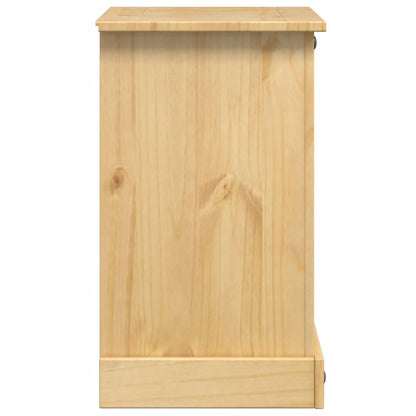 Corona bedside table 53x39x66 cm solid pine wood