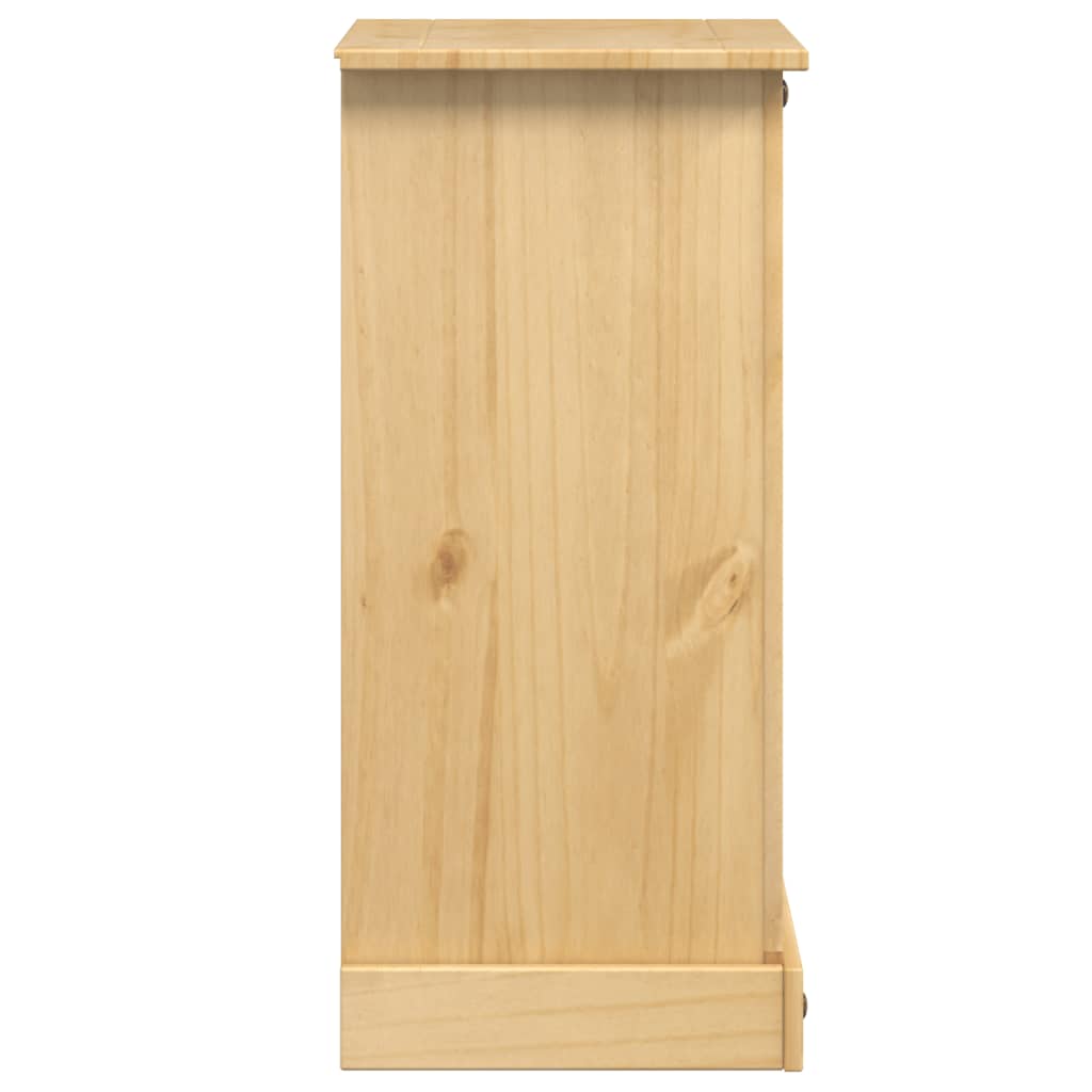 Corona bedside table 53x39x84 cm solid pine wood