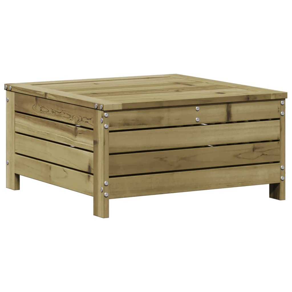 8 pcs conjunto lounge de jardim c/ almofadões pinho impregnado