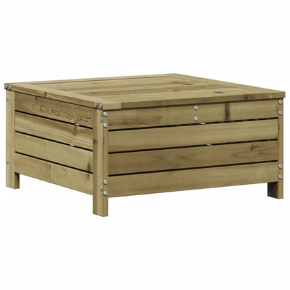 8 pcs conjunto lounge de jardim c/ almofadões pinho impregnado