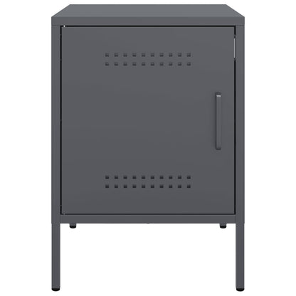 Mesa de cabeceira 36x39x50,5 cm aço antracite