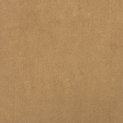 Sofá 3 lugares c/ almofadas decorativas 210 cm veludo castanho