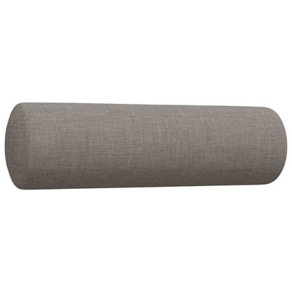 4 pcs conjunto de sofás c/ almofadas/apoio pés tecido