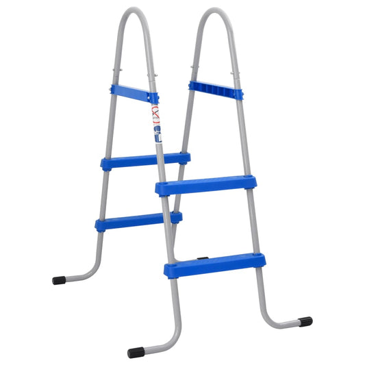 Pool ladder for above-ground pool 84 cm steel and plastic