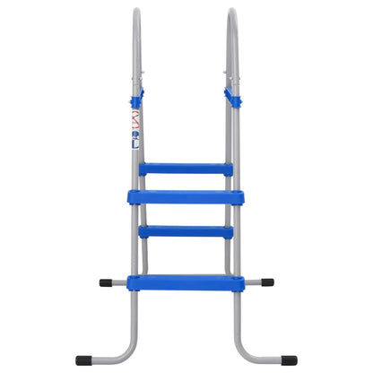 Pool ladder for above-ground pool 84 cm steel and plastic
