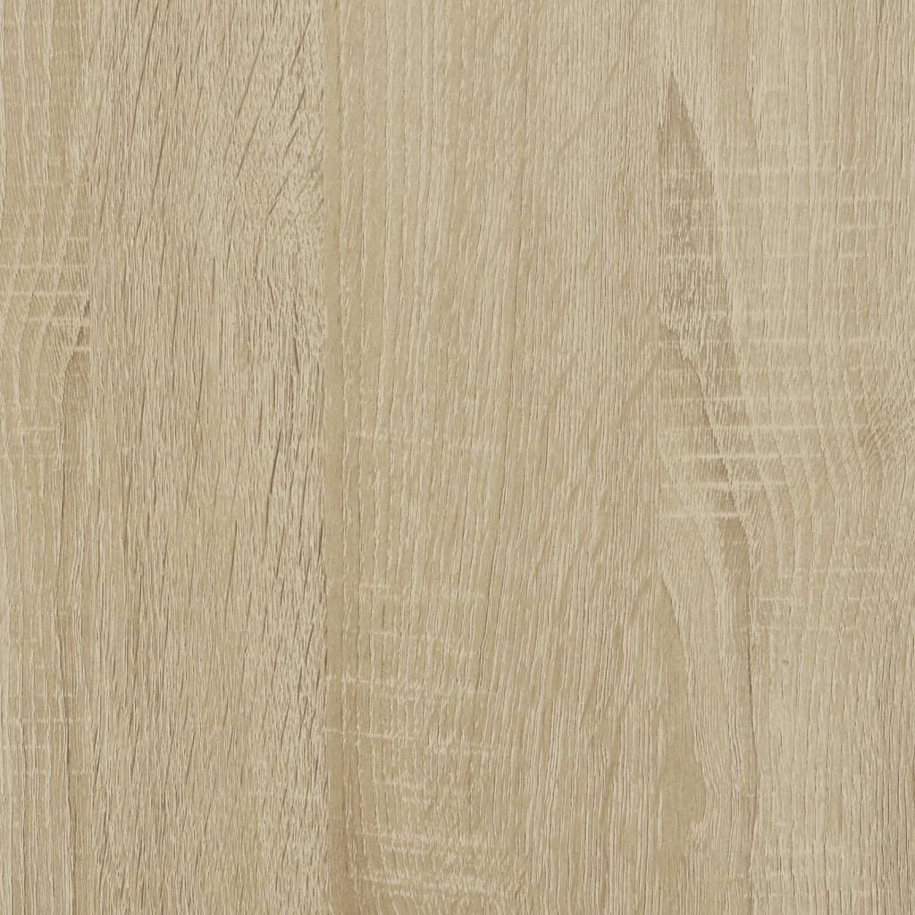 Bedside table with LED Infinity 40x40x30 cm Sonoma oak
