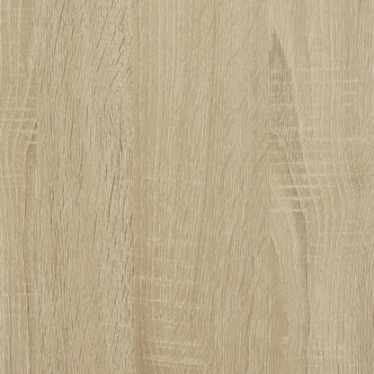 Bedside table with LED Infinity 40x40x30 cm Sonoma oak