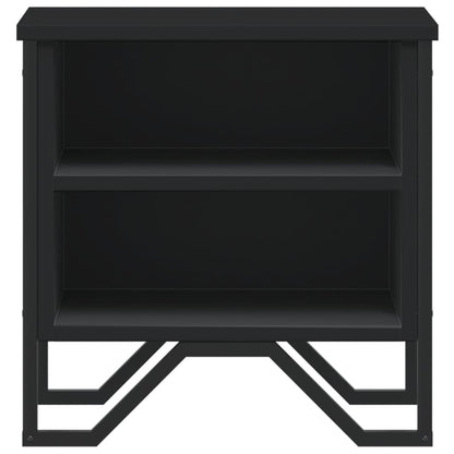 Mesa de cabeceira 40x30x40 cm contraplacado preto