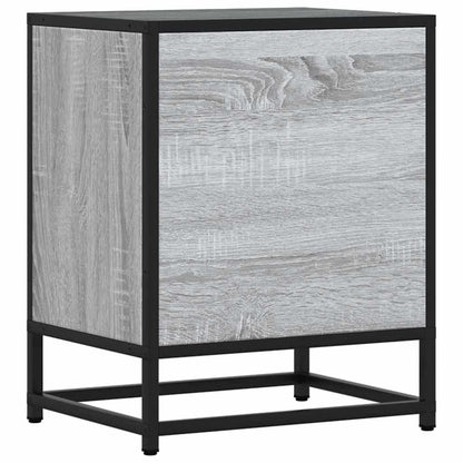 Mesas de cabeceira 2 pcs sonoma cinzento 40x31x50 cm madeira