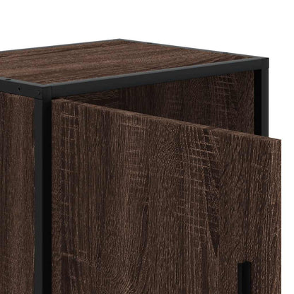 Mesas de cabeceira 2 pcs carvalho castanho 40x31x50 cm