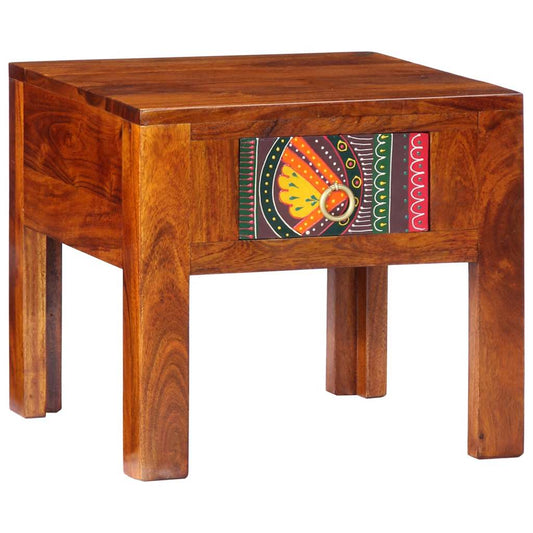 Bedside table 40x40x36 cm solid acacia wood