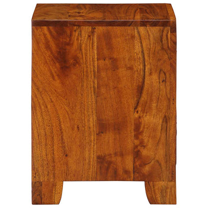 Bedside table 35x35x45 cm solid acacia wood